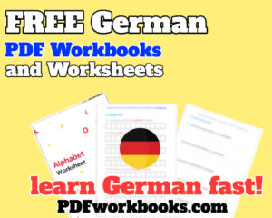 German Workbooks & Worksheets PDF for Beginners - PDFWorkbooks.com