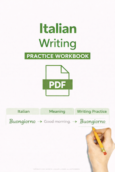 Italian Workbook